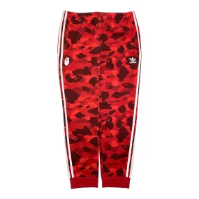 BAPE x Adidas Adicolor Track Pants Raw Red