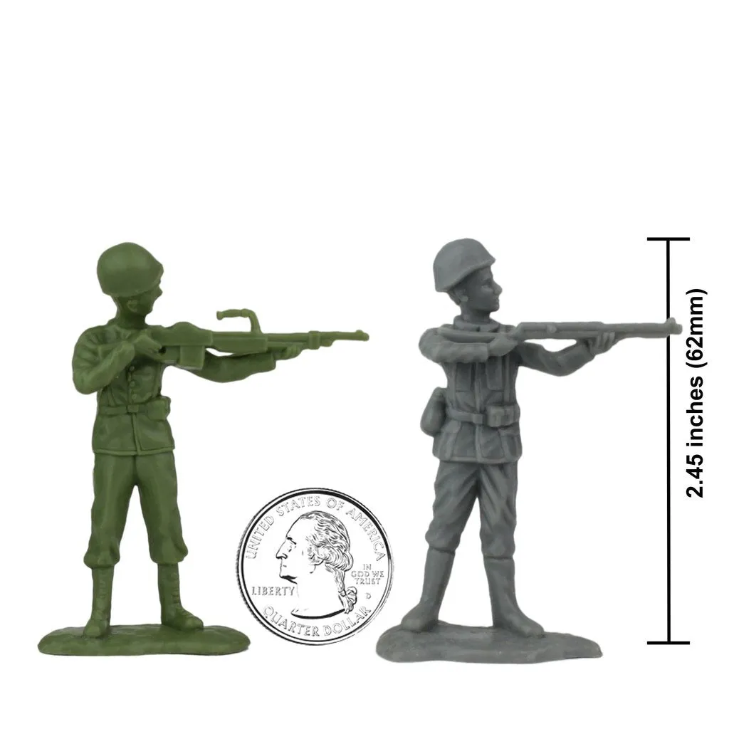 BMC WWII  D-Day Tank Battle Fight for Europe Playset