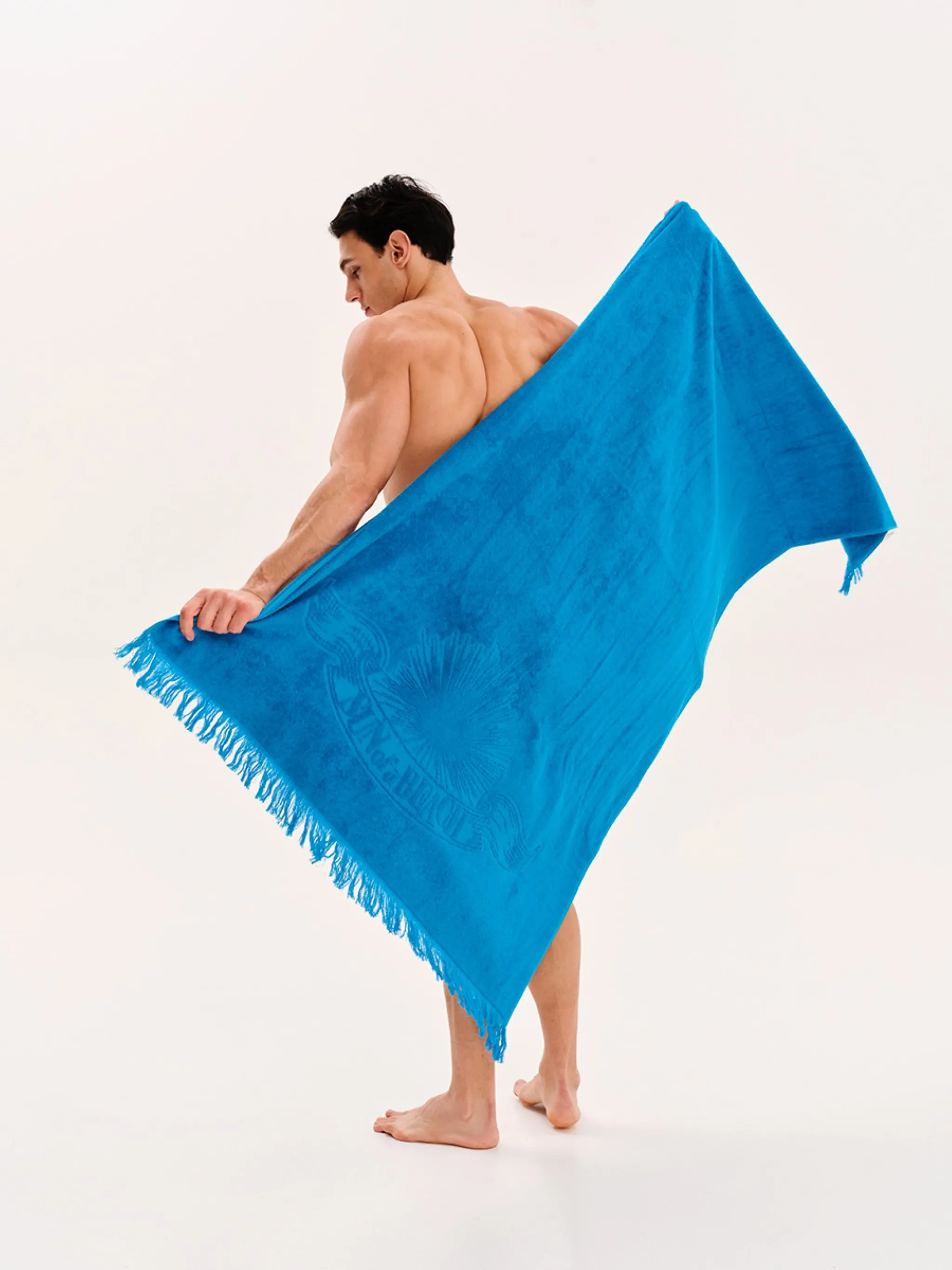 Cousteau | Monochrome Beach Towel