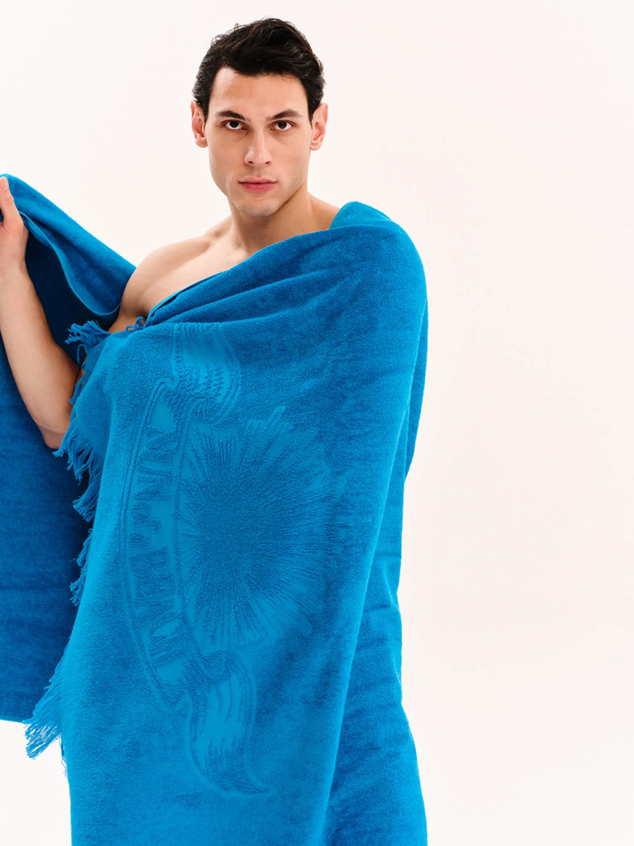 Cousteau | Monochrome Beach Towel