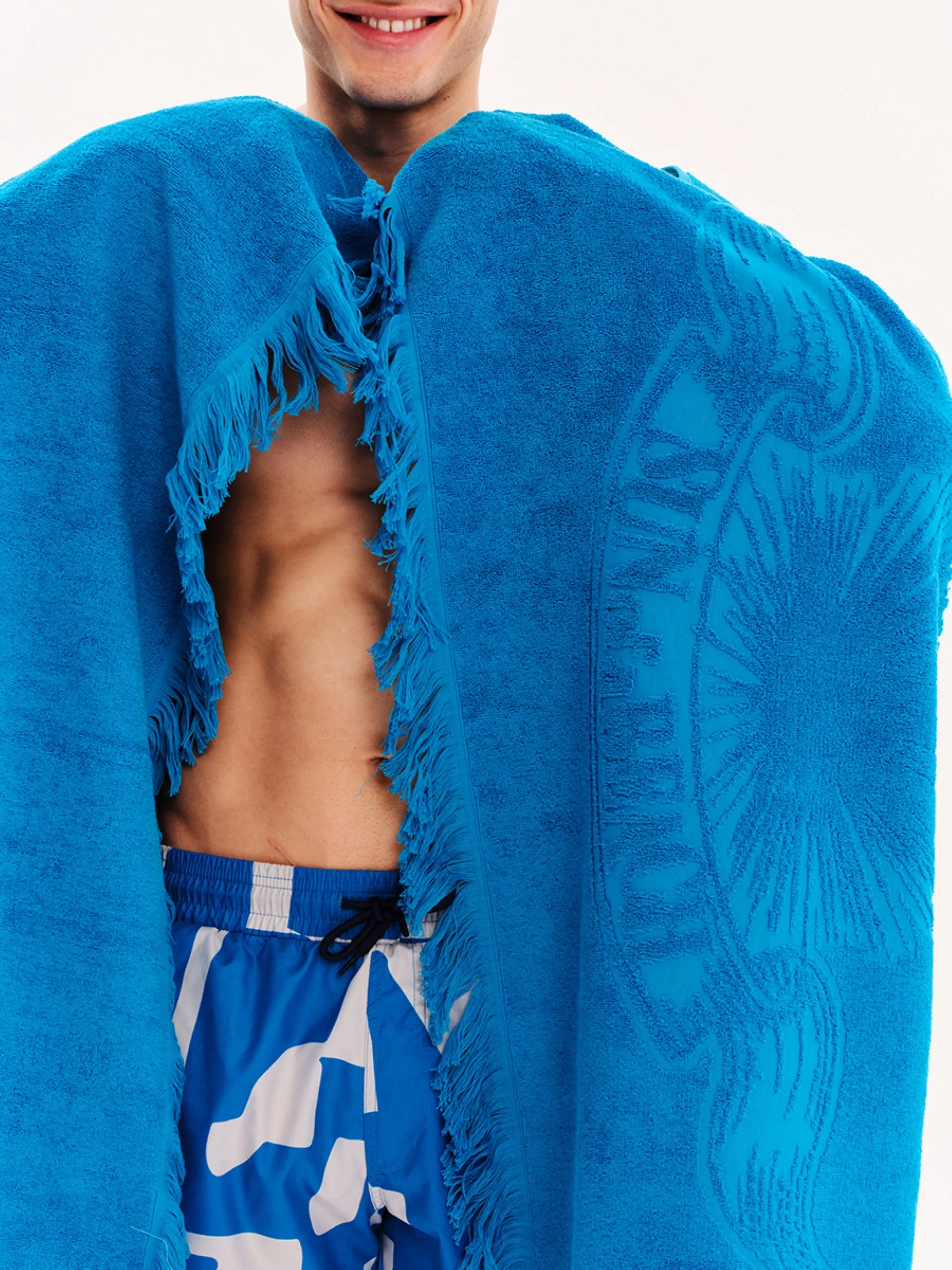 Cousteau | Monochrome Beach Towel