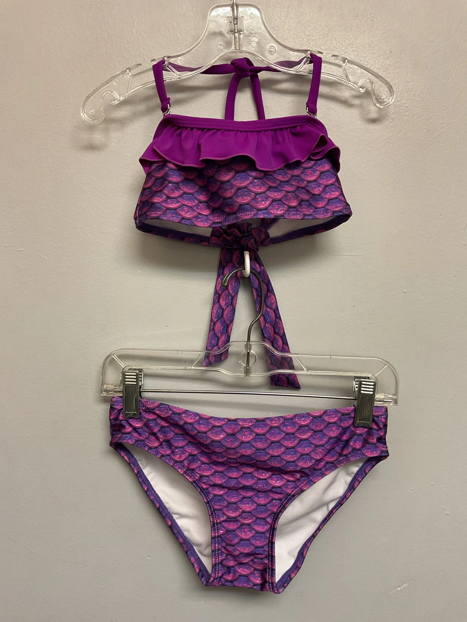 Fin Fun Size 8 Purple Big Girls Swimwear & Cover-Ups