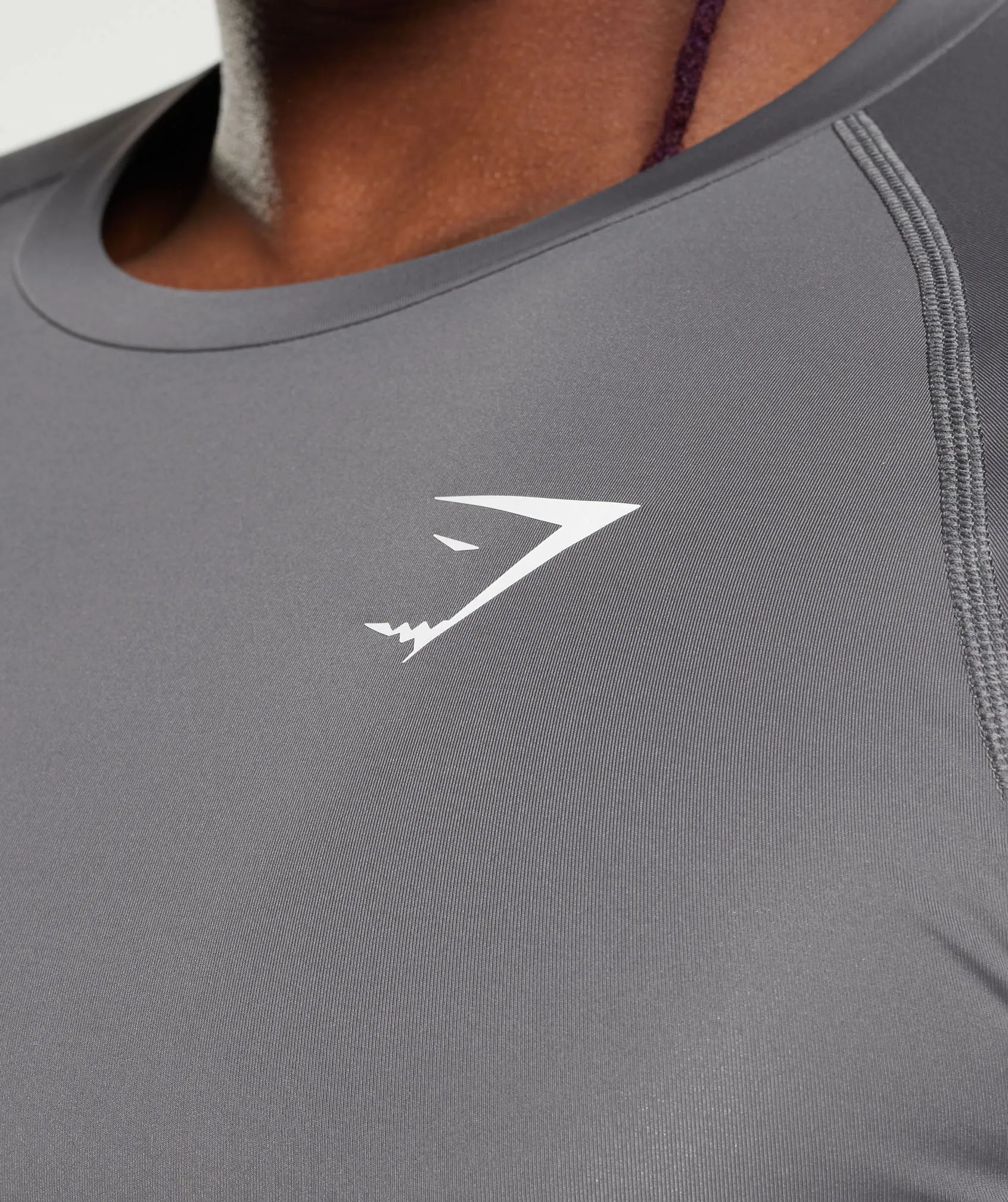 Gymshark Element Baselayer T-Shirt - Silhouette Grey