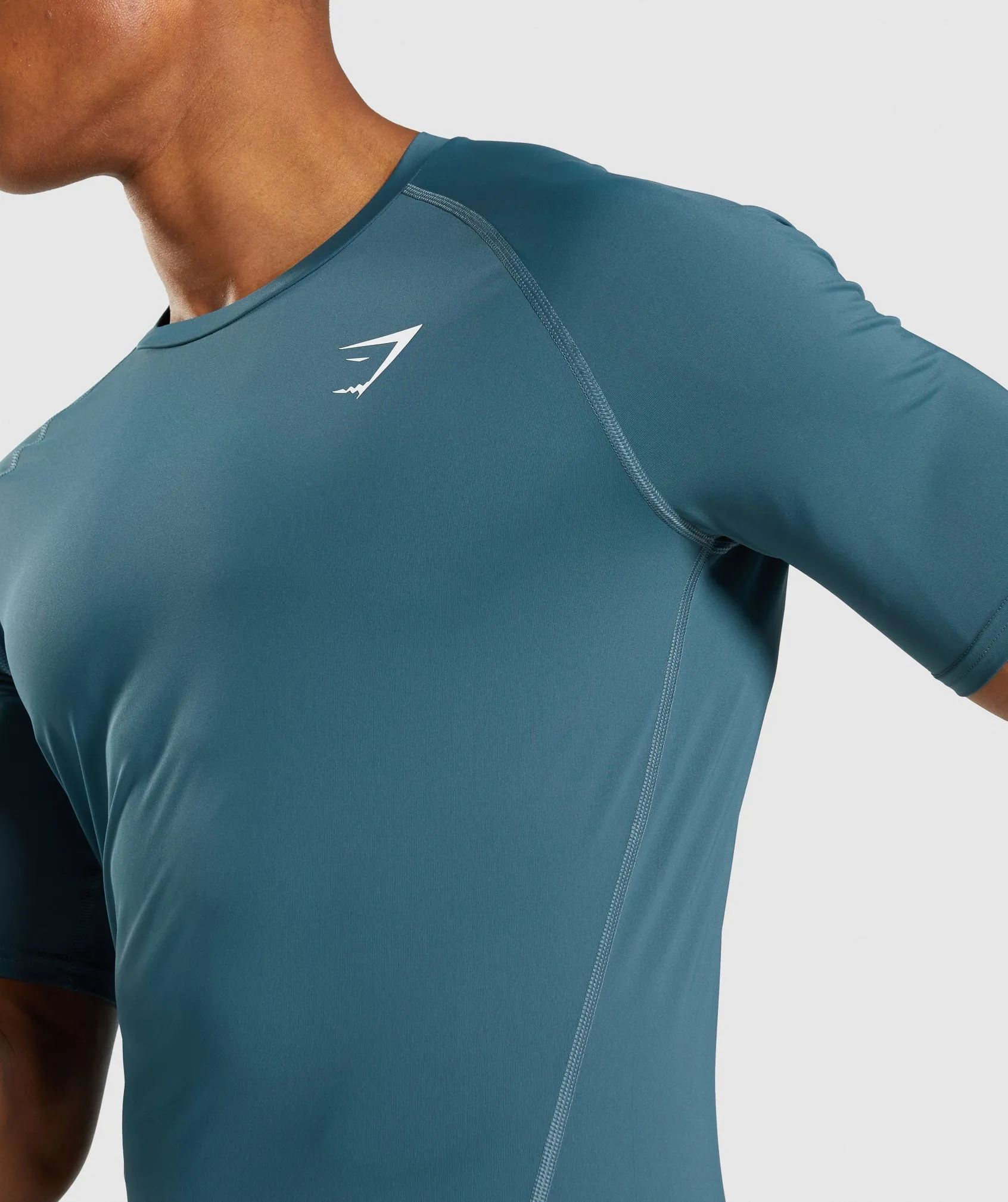 Gymshark Element Baselayer T-Shirt - Tuscan Teal