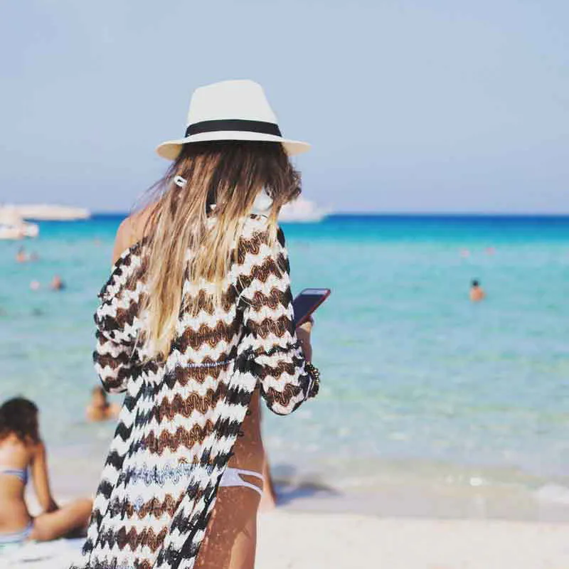 Lace Beach Cover up H55
