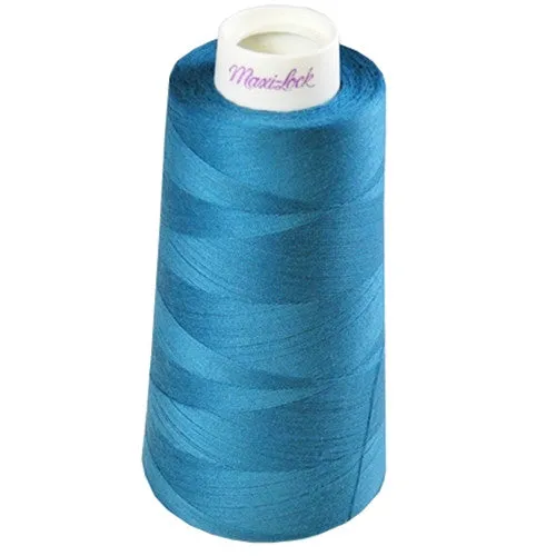 Maxilock Serger Thread in Dark Turquoise, 3000yd Spool