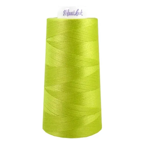 Maxilock Serger Thread in Sour Apple, 3000yd Spool