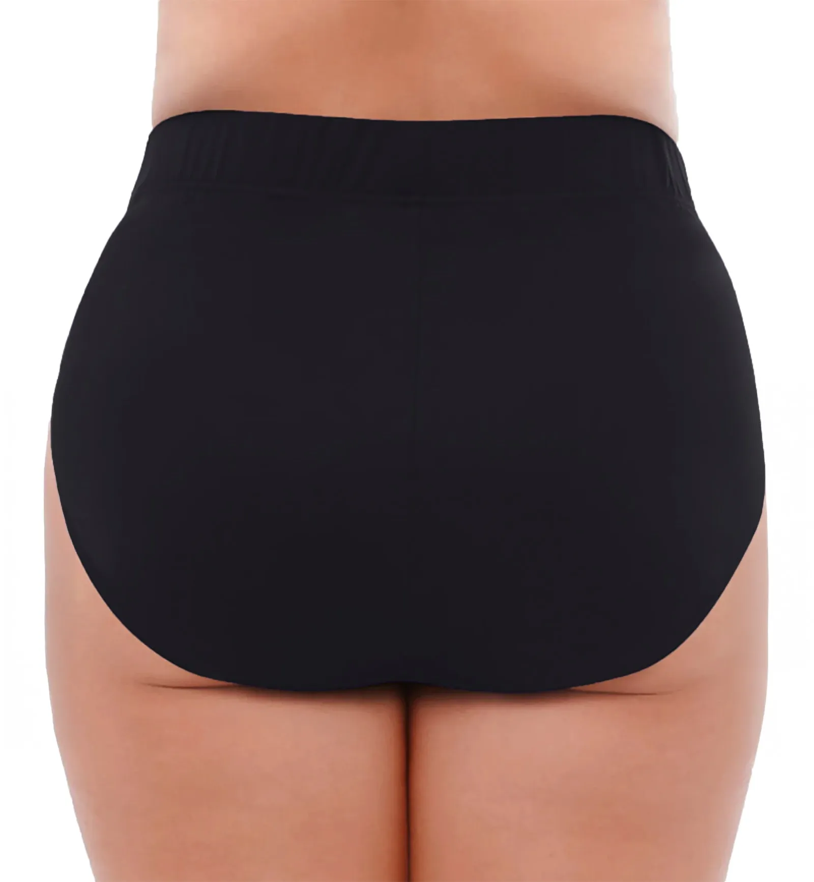 Miraclesuit Plus Size Swim Pant (6518801W) - Black