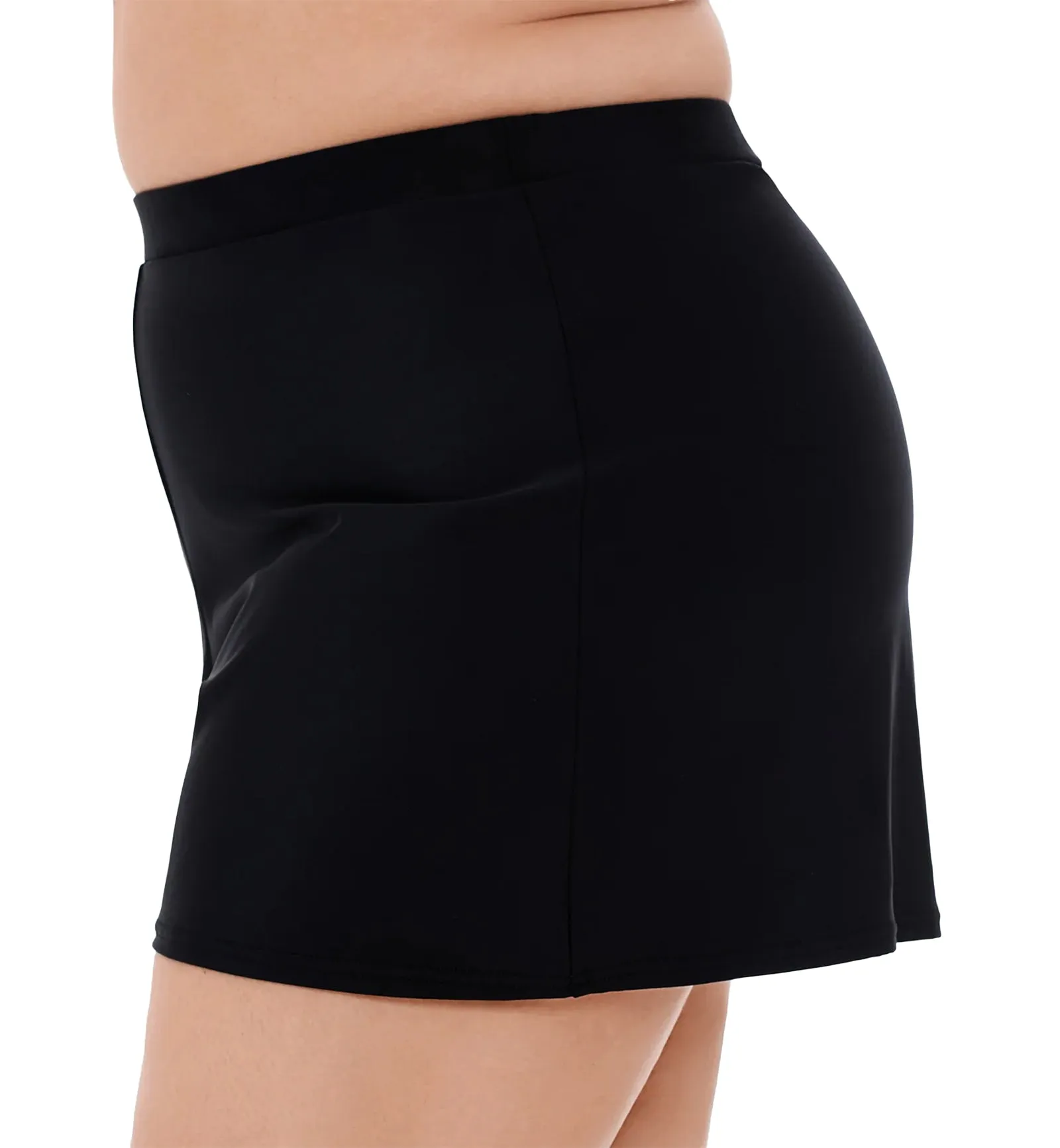 Miraclesuit Plus Size Swim Shorts (6518805W) - Black
