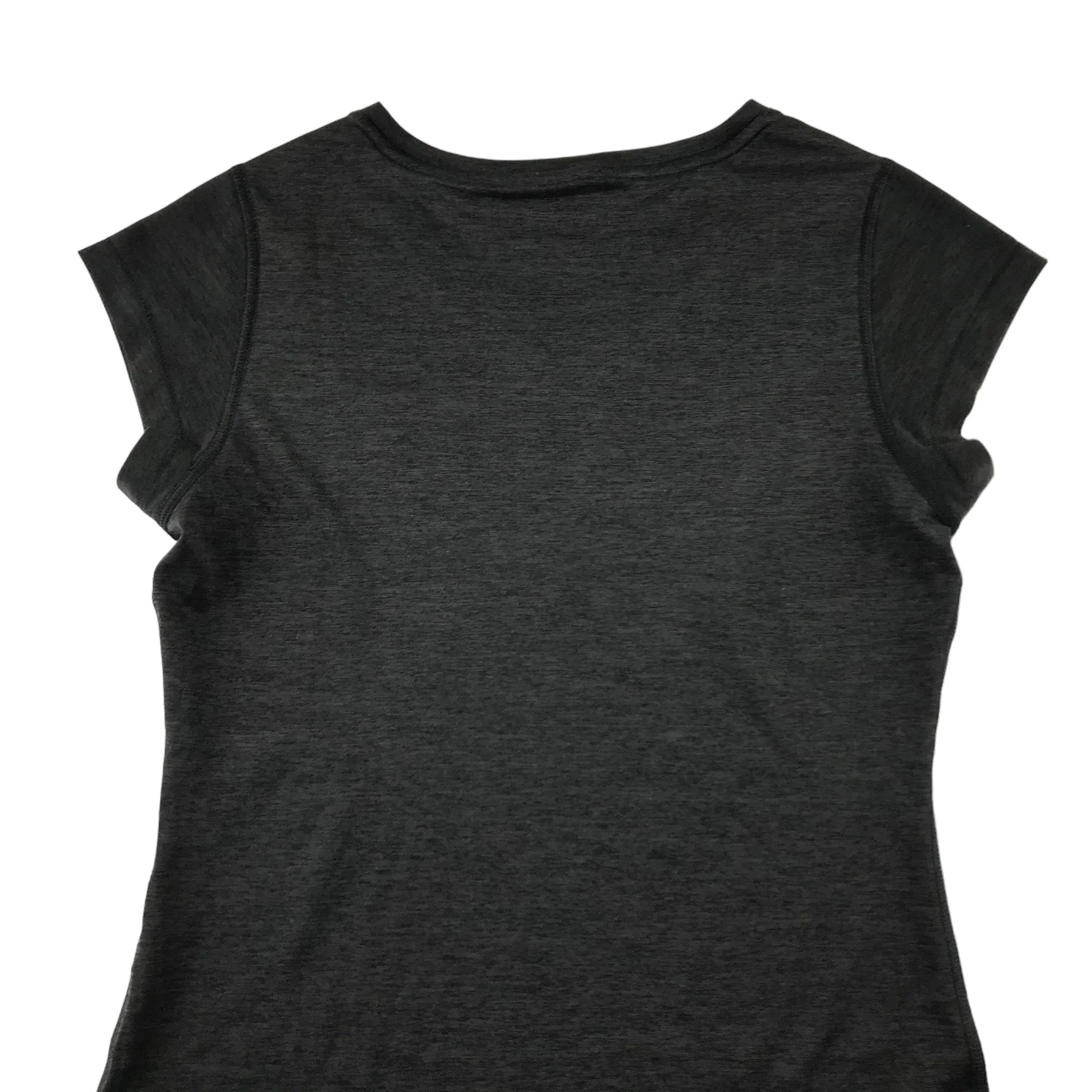 Puma sport top size UK 10 charcoal short sleeve T-shirt