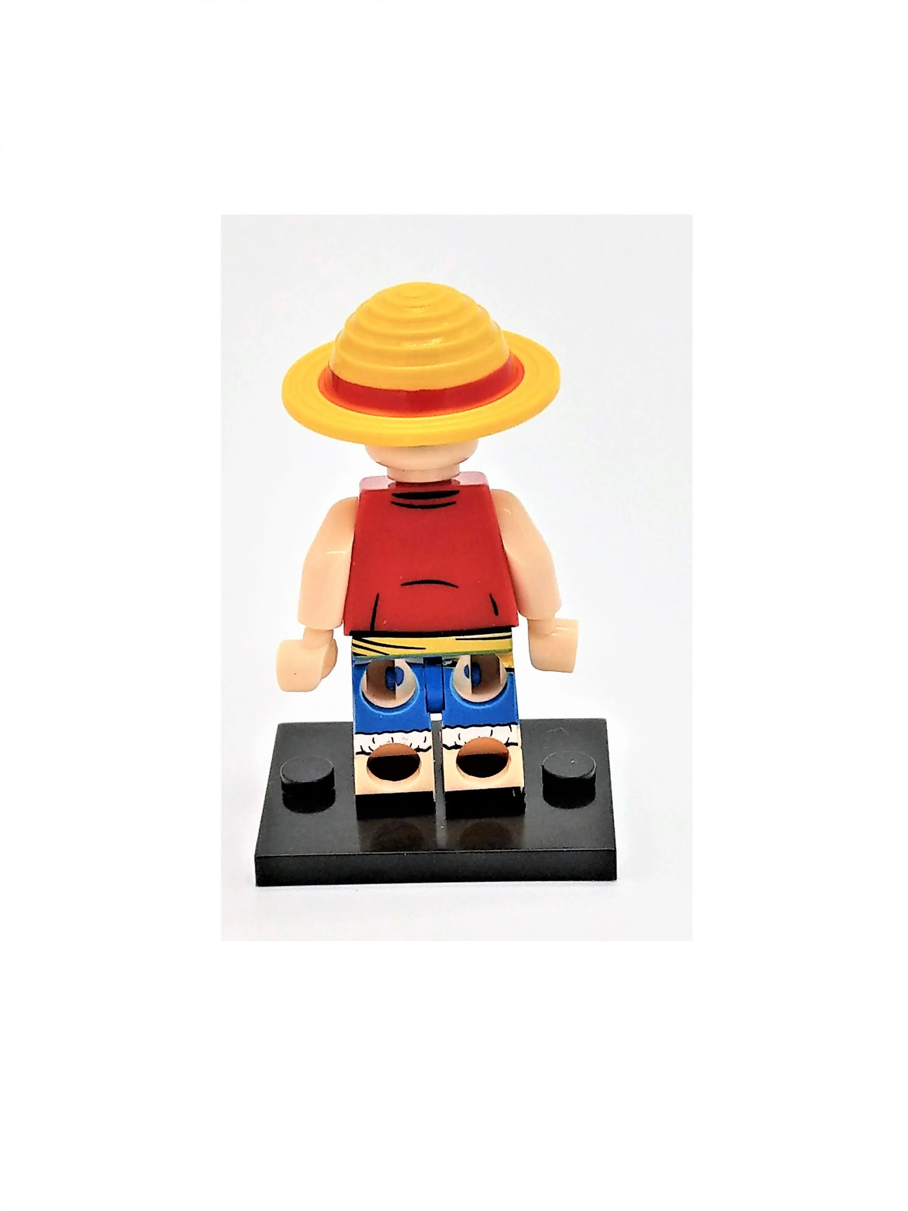 Smiling Luffy One Piece Building Block Toy
