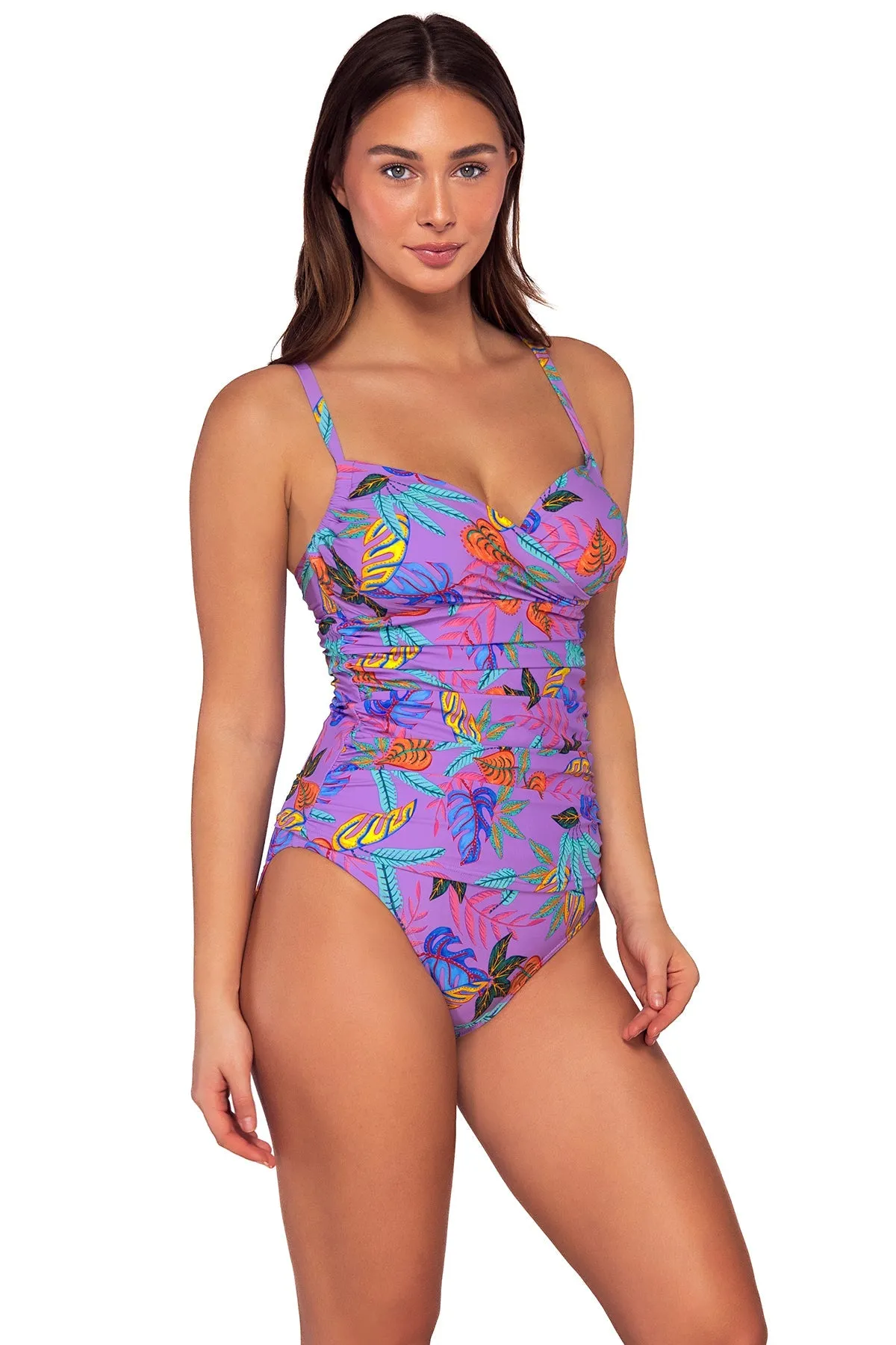 Sunsets Women's Swimwear Isla Bonita Serena Tankini Bikini Top