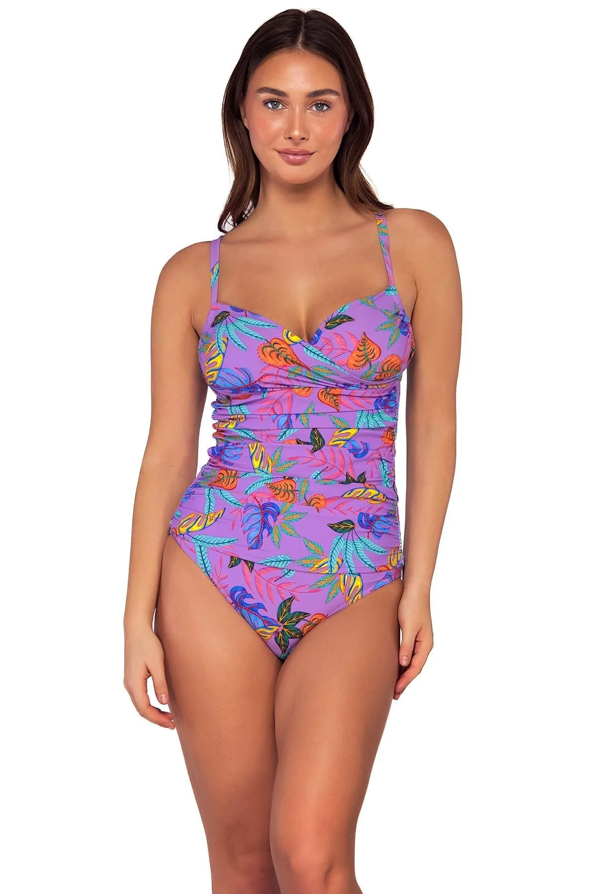 Sunsets Women's Swimwear Isla Bonita Serena Tankini Bikini Top