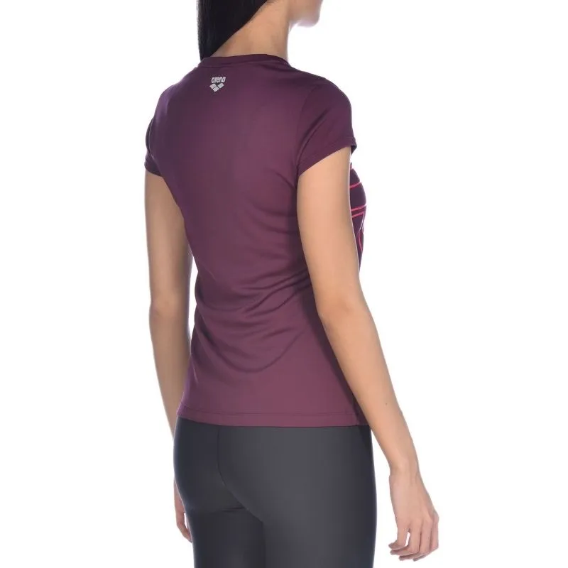 WOMEN'S GYM S/S LOGO TEE